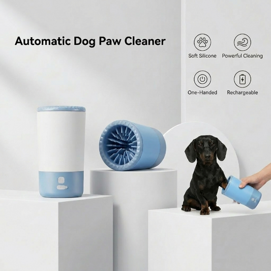 Electric Paw Cleaner — Automatic One-Click Dog Paw Washer